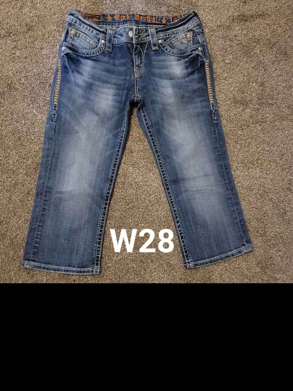 Womens Rock Revival Johanna Capris